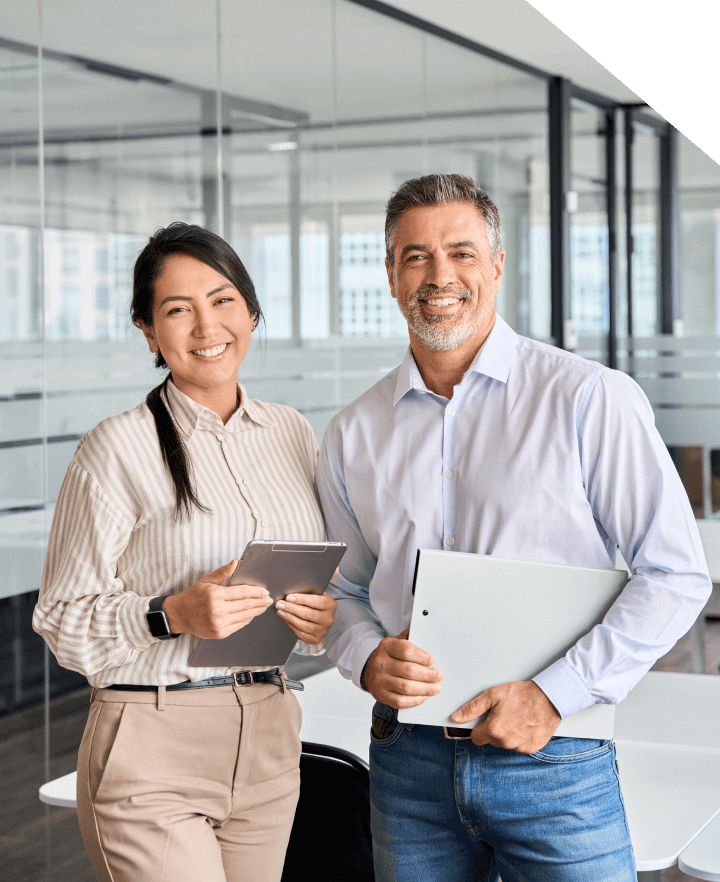 happy-diverse-professional-business-man-and-woman--42GKBJH